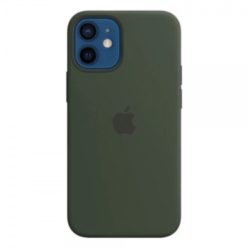 Чехол Apple MagSafe для iPhone 12 mini, силикон, «кипрский зелёный»
