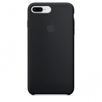 Чехол силиконовый черный для Apple iPhone 7 plus / 8 plus