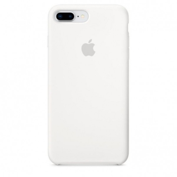Чехол силиконовый белый для Эпл Айфон 7 plus/8 plus