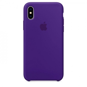 Чехол для Apple iPhone X / XR / XS Silicone Case Ultra Violet