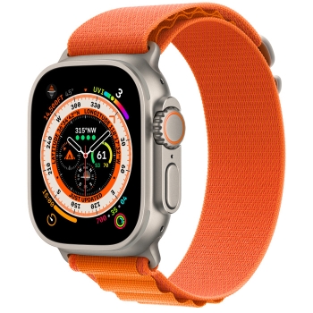 Apple Watch Ultra 49 mm Orange Alpine Loop (оранжевые) Small