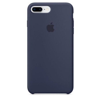 Чехол для Apple iPhone 7 plus / 8 plus Silicone Case Midnight Blue