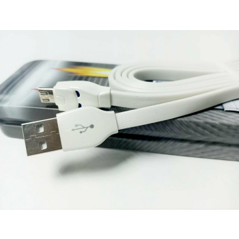 Кабель USB - Lightning 1.2м Hoco U14 Steel Man - Белый (2)