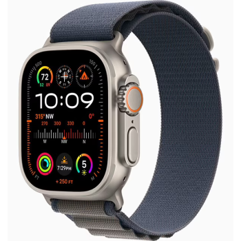 Apple Watch Ultra 2 GPS + Cellular 49mm (корпус - титан, ремешок Alpine Loop синий, IP6X)