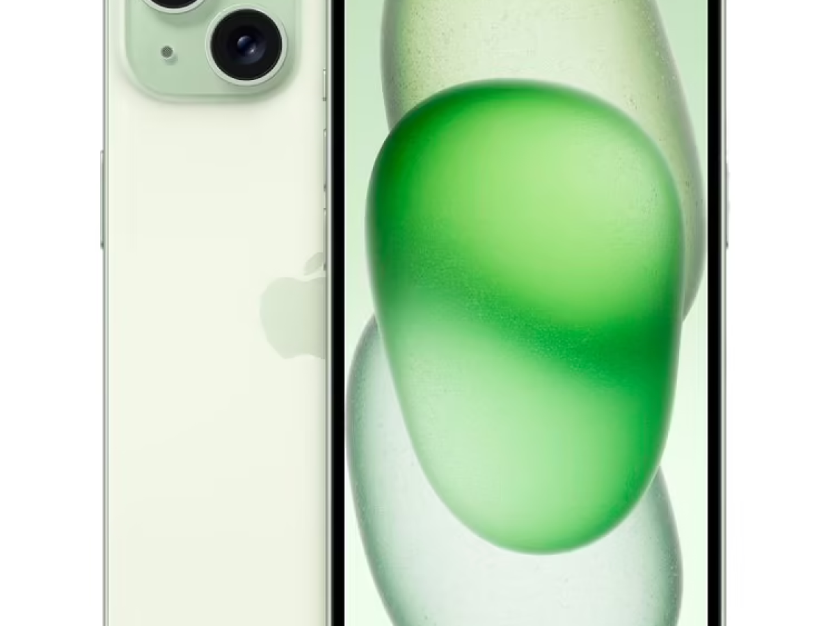Смартфон Apple iPhone 15 128 ГБ, Dual: nano SIM + eSIM, зелeный