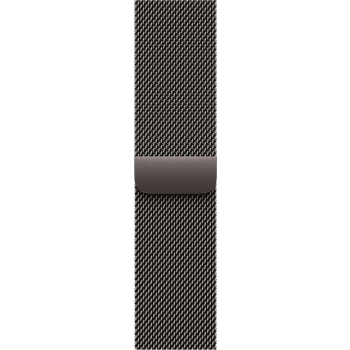 Apple Watch Series 10 46mm Jet Black Aluminum Case with Milanese Loop (3)