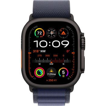 Apple Watch Ultra 2 (2025) 49mm, Черный, Navy Alpine Loop