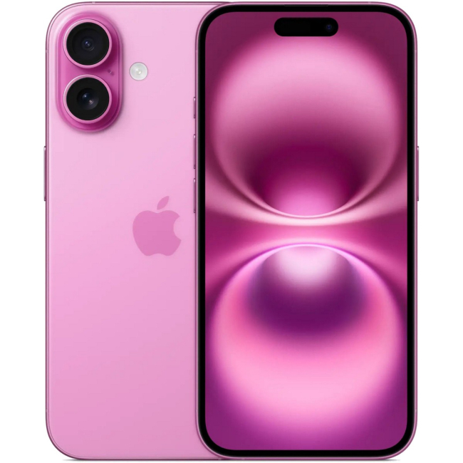 Смартфон Apple iPhone 16 128GB, Pink (розовый) (2)