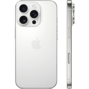 Смартфон Apple iPhone 16 Pro 128GB, White Titanium (белый)